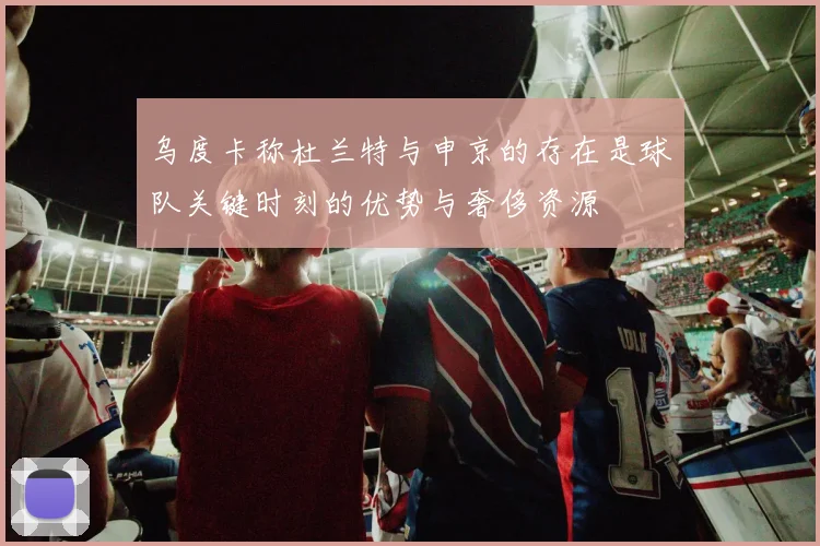 乌度卡称杜兰特与申京的存在是球队关键时刻的优势与奢侈资源